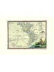 Antique map of America