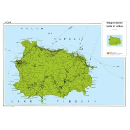 Carta stradale turistica dell'Isola di Ischia