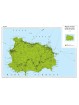 Tourist road map of the island of Ischia