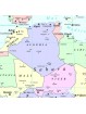 Political map of the world cm 110 x 70