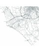 Road map of province of Rome 