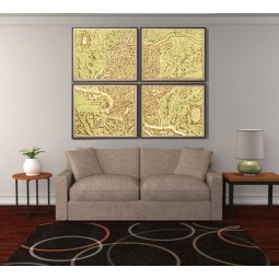 Carta antica di Roma 1570