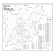 Carta geografica della Regione Trentino Alto Adige