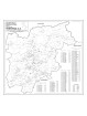 Mapo of Trentino Alto Adige with postal codes