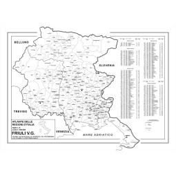 Regione Friuli Venezia Giulia con CAP  