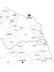 Map of Marche with postal codes