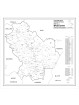 Map of Basilicata with postal codes