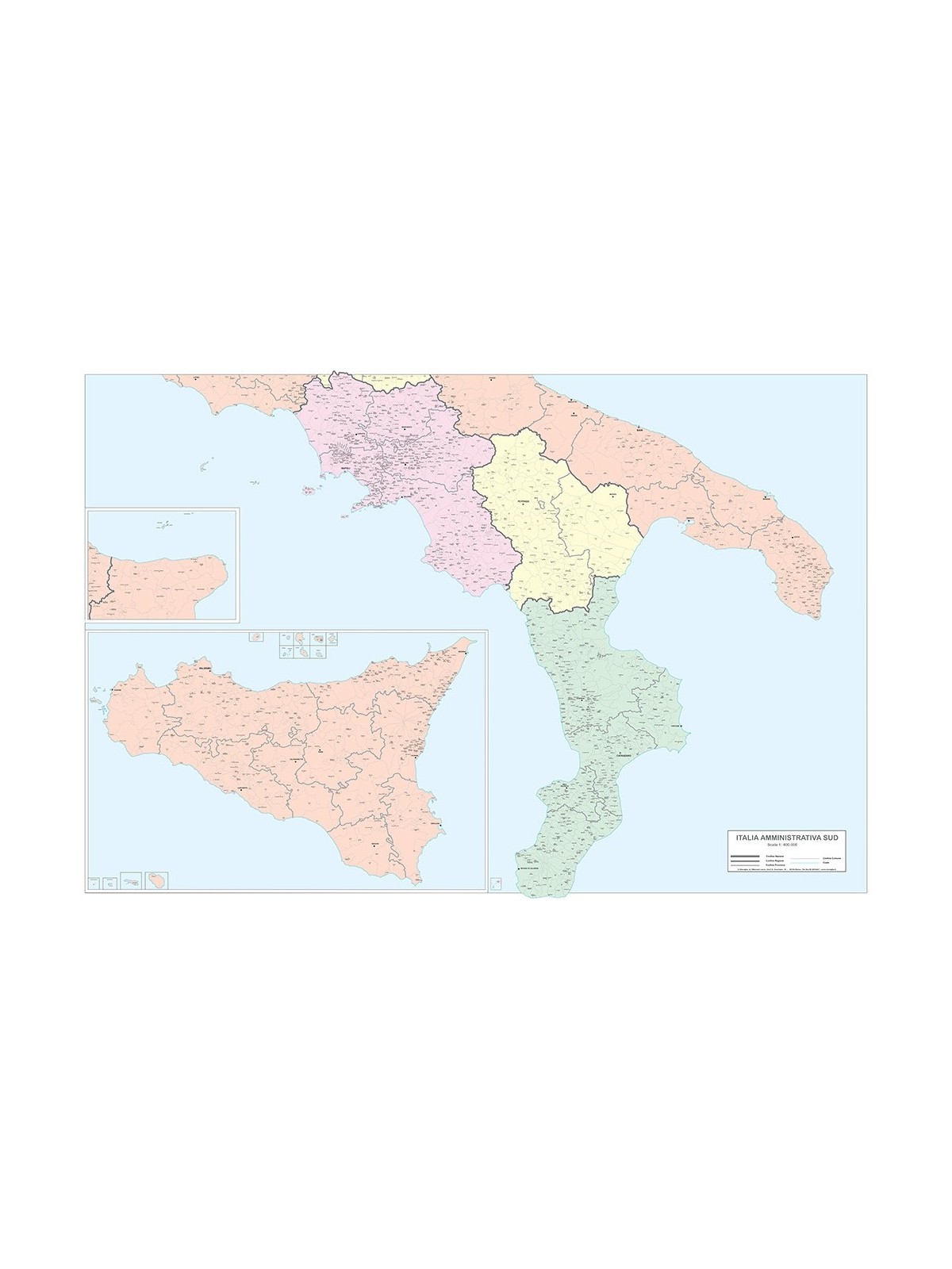 Italia amministrativa Sud