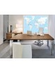 Planisfero amministrativo 140x100