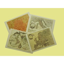 Tovagliette americane plastificate con cartine geografiche