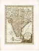 Antique map of India