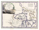 Carta geografica antica degli Stati Uniti Canada e Florida del 1797