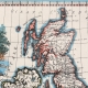 Antique map of British Isles