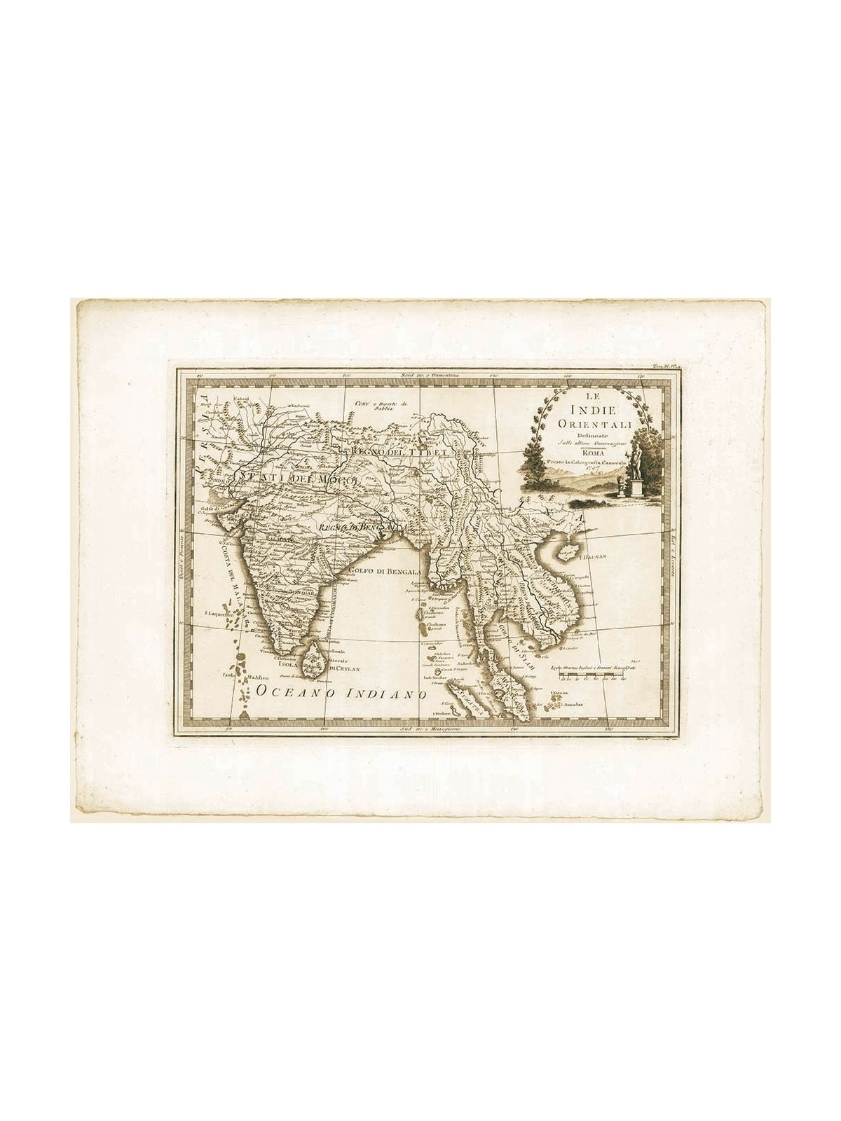 Antique map of East Indies 