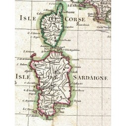 Antique map of Italy