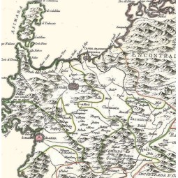 antique map of Sardinia