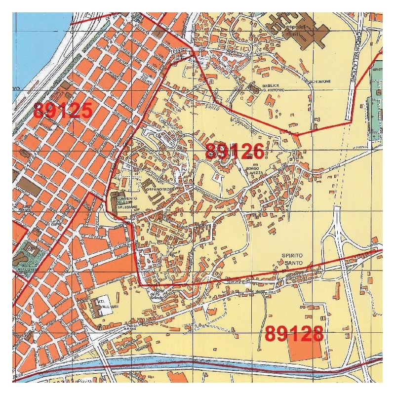 Città di Reggio Calabria con CAP