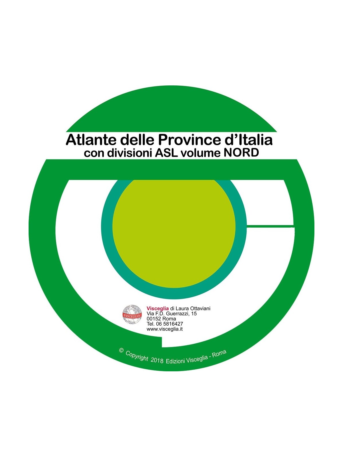 Atlas of Italy provinces ASL North on CD