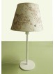 Lampada con carta geografica