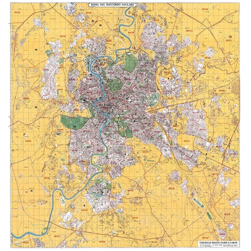 Carta da parati con carte geografiche