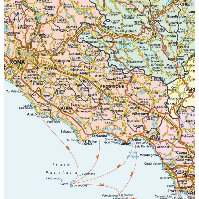 Italia politico stradale Nord