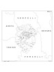 Map of Abruzzo with postal codes