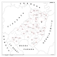 Map of Abruzzo with postal codes