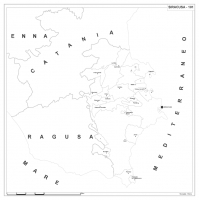 Map of Abruzzo with postal codes