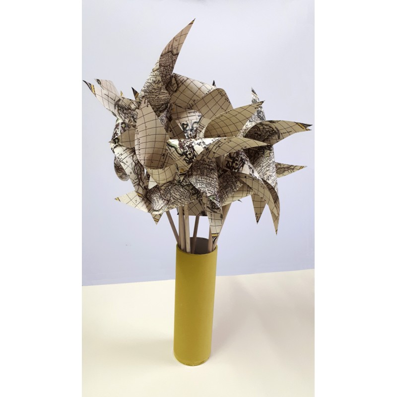 Girandola con Cartina Geografica