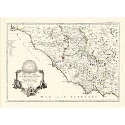 Antique map of New Holland and New Guinea