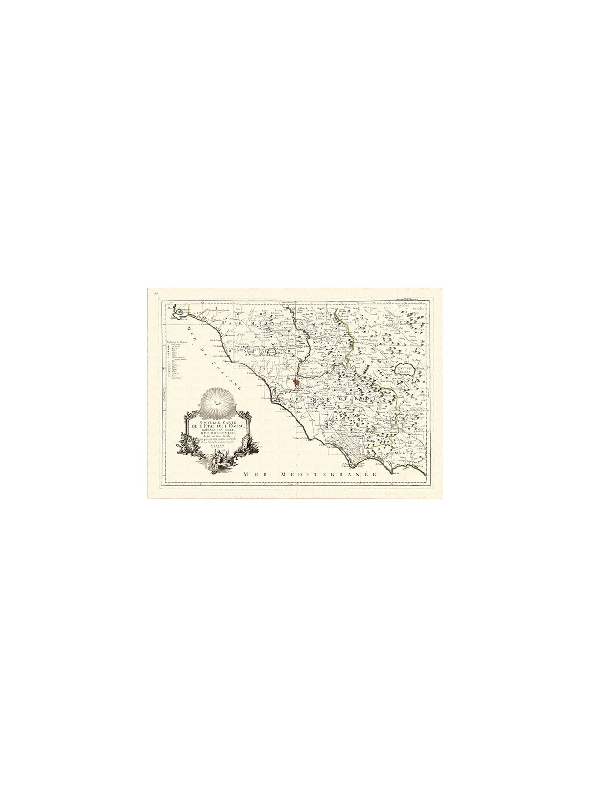 Antique map of New Holland and New Guinea