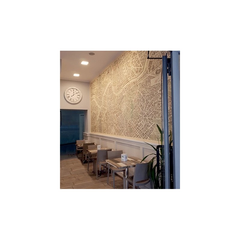 Carta da parati con carte geografiche