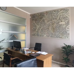 Assonometria di Roma anni '50