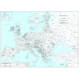 Political map of Europe