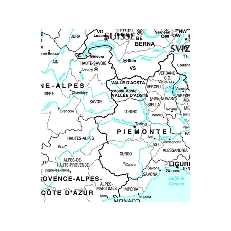 Political map of Europe