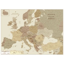 Europa politica antichizzata cm. 140 x 100