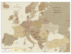 Europa politica antichizzata - carta geografica