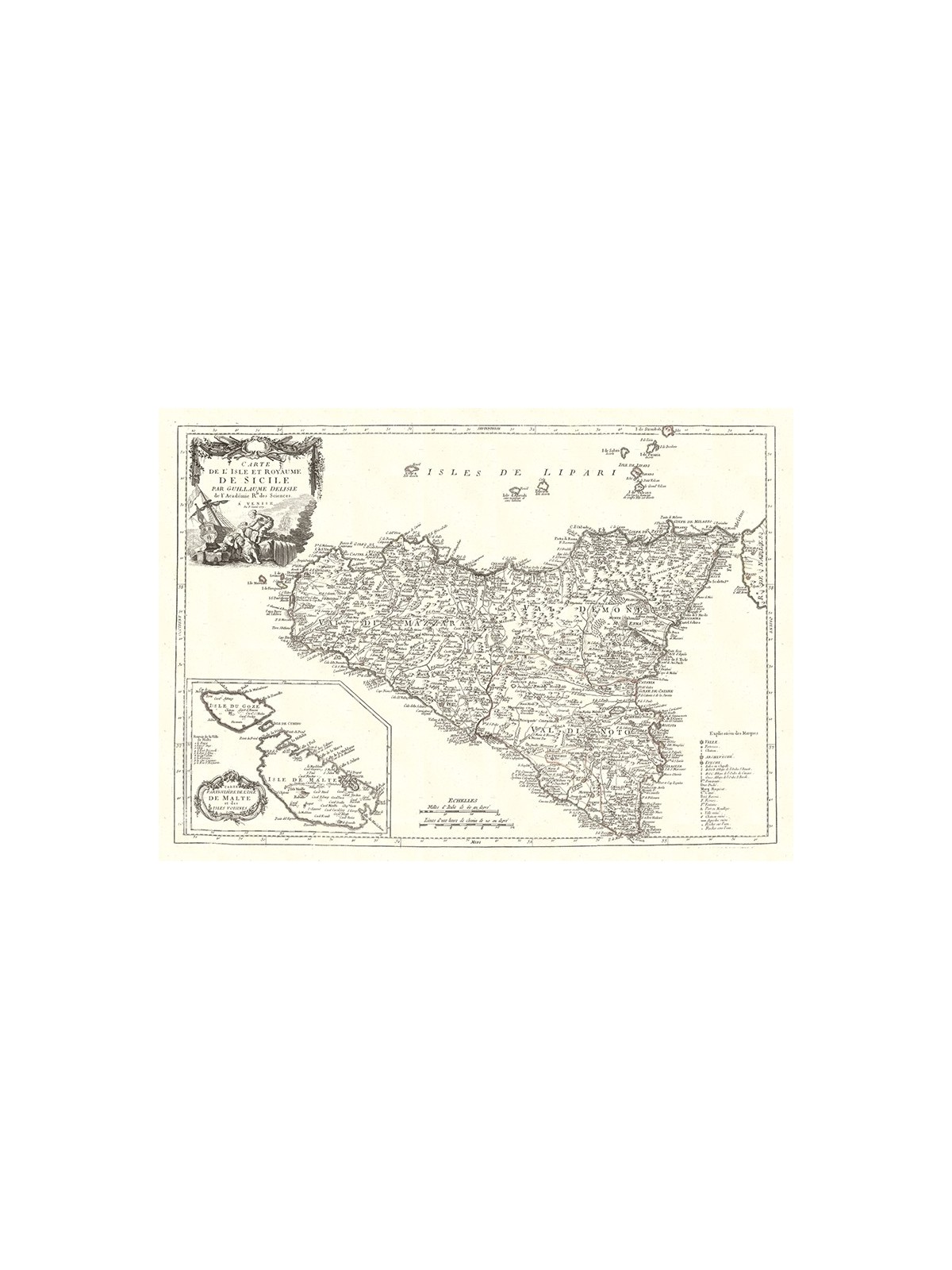 Antique map of New Holland and New Guinea
