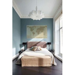 Sepia map of the world  cm. 140 x 90