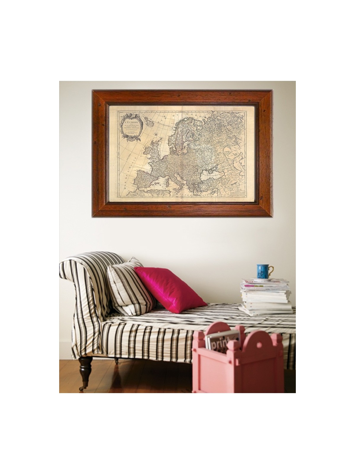 Antique map of Europe