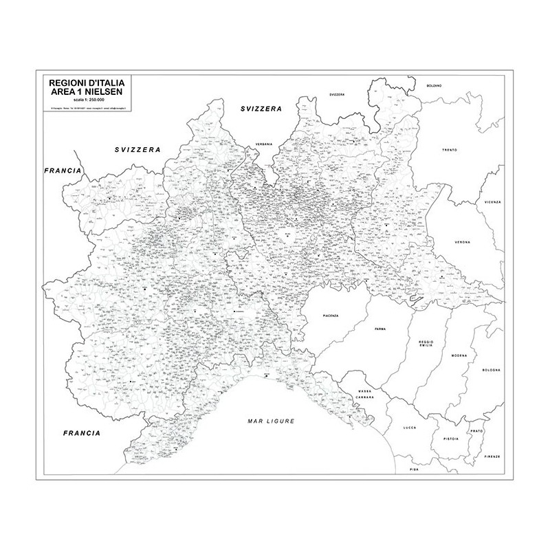 Mappa Area NIELSEN 1