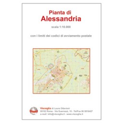 Plan of Alexandria with postal codes