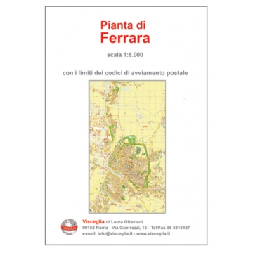 Mappa della Città di Ferrara con CAP