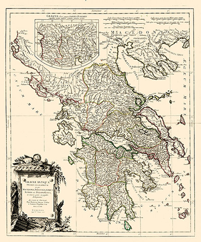 Carta antica della Grecia