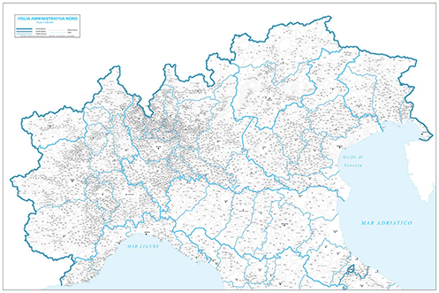 italia amministrativa nord cartografica visceglia