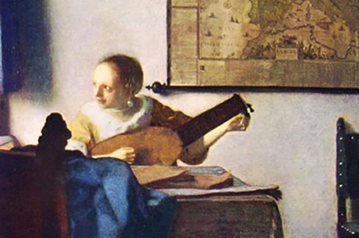 Vermeer Suonatrice Cartografica Visceglia
