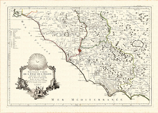 Lazio carta antica