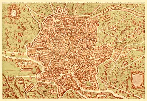 carta antica di Roma CARTOGRAFICA VISCEGLIA