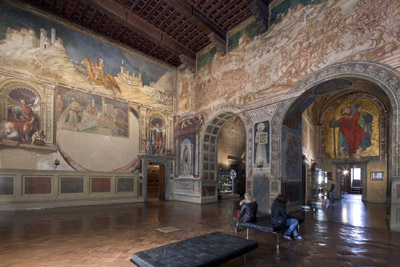 sala mappamondo siena