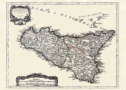 sicilia antica cartografica visceglia